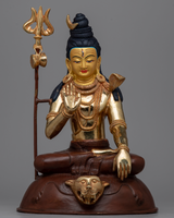 Copper Shiva Statue