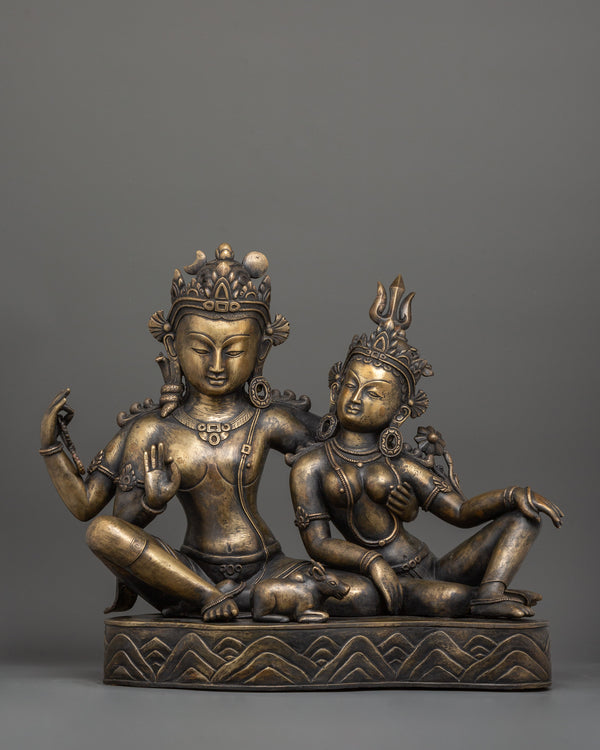 shiva-and-parvati-sculpture