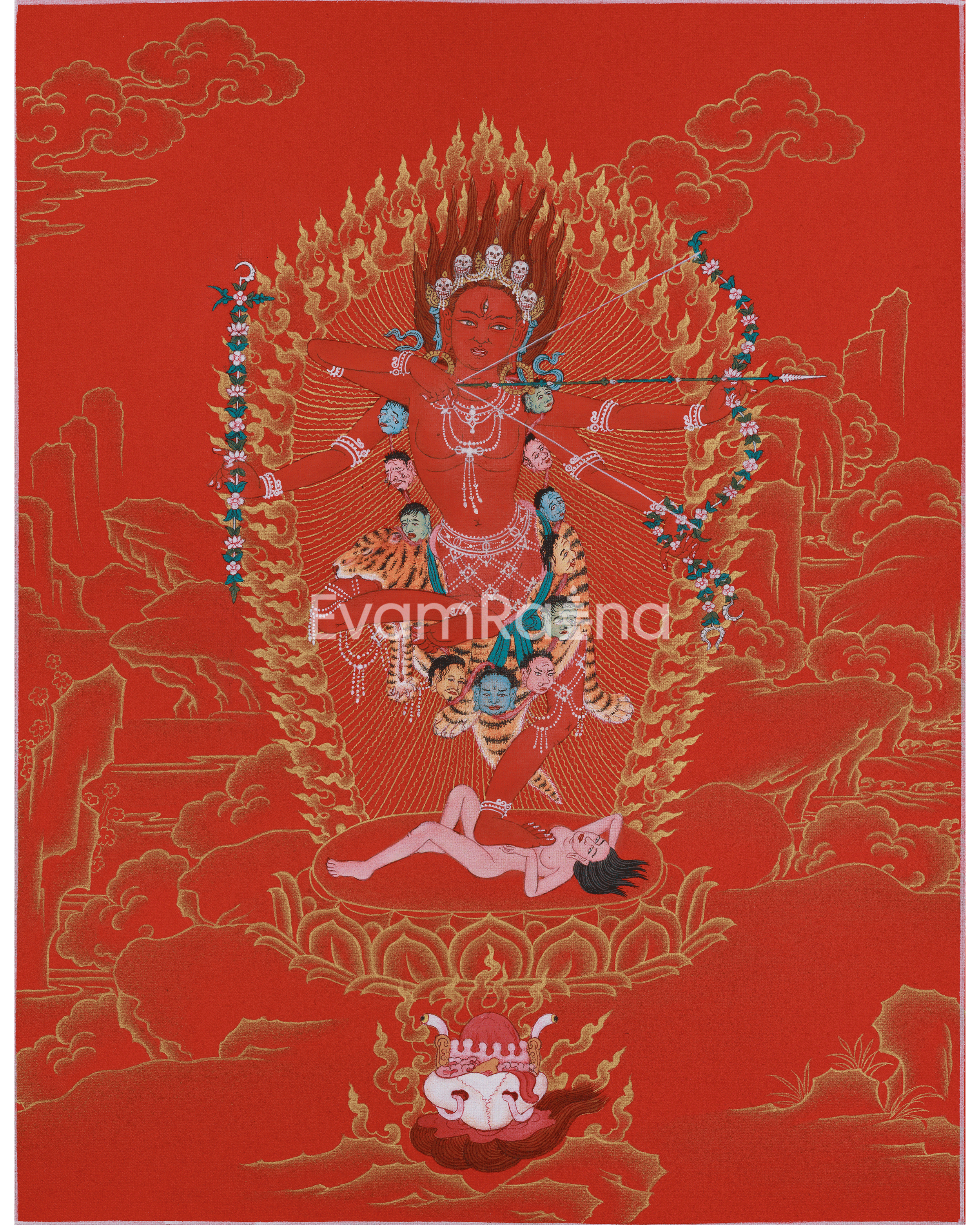 Kurukulla, the Divine Dakini of Enlightened Magic