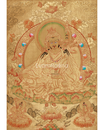 Guru Rinpoche Vajrayana Buddhist Art 