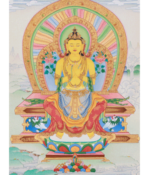 Tibetan Buddha Maitreya
