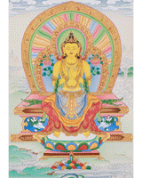 Tibetan Buddha Maitreya