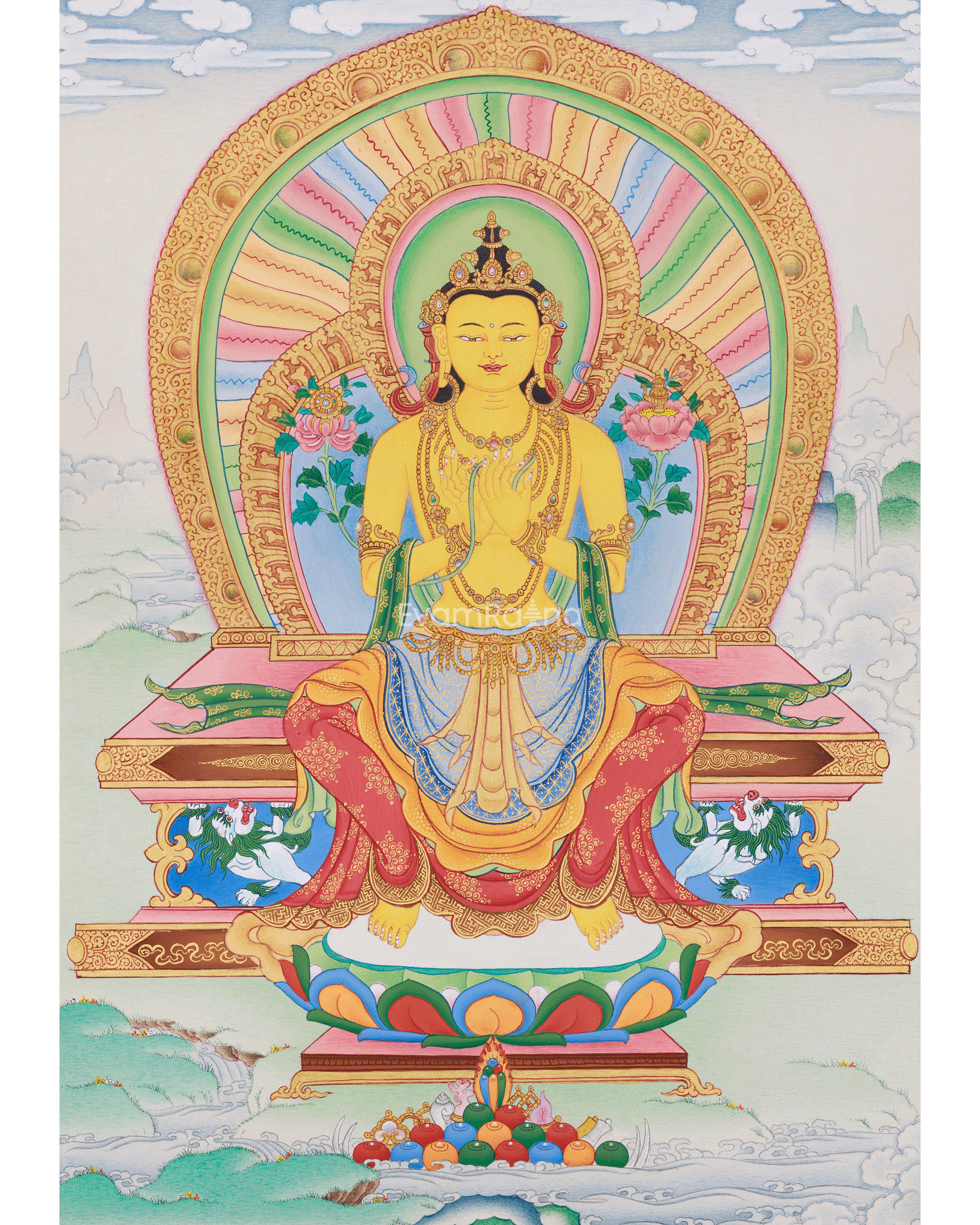 Tibetan Buddha Maitreya