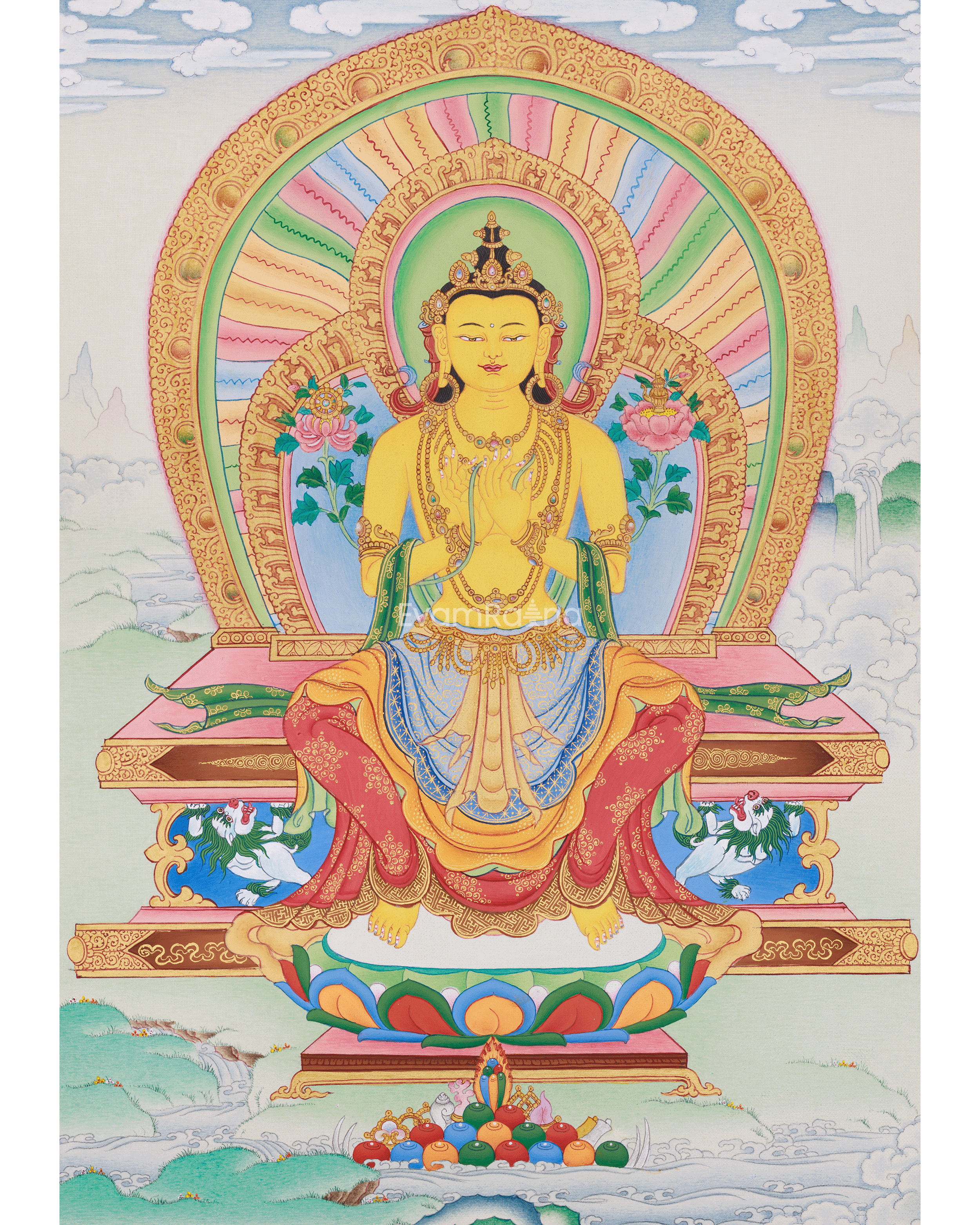 Tibetan Buddha Maitreya