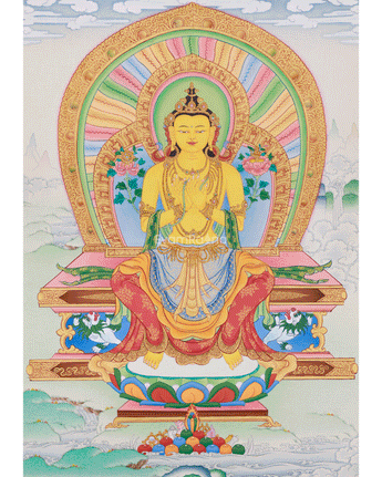 Tibetan Buddha Maitreya