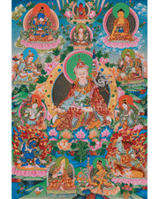 Precious Guru Rinpoche Thangka