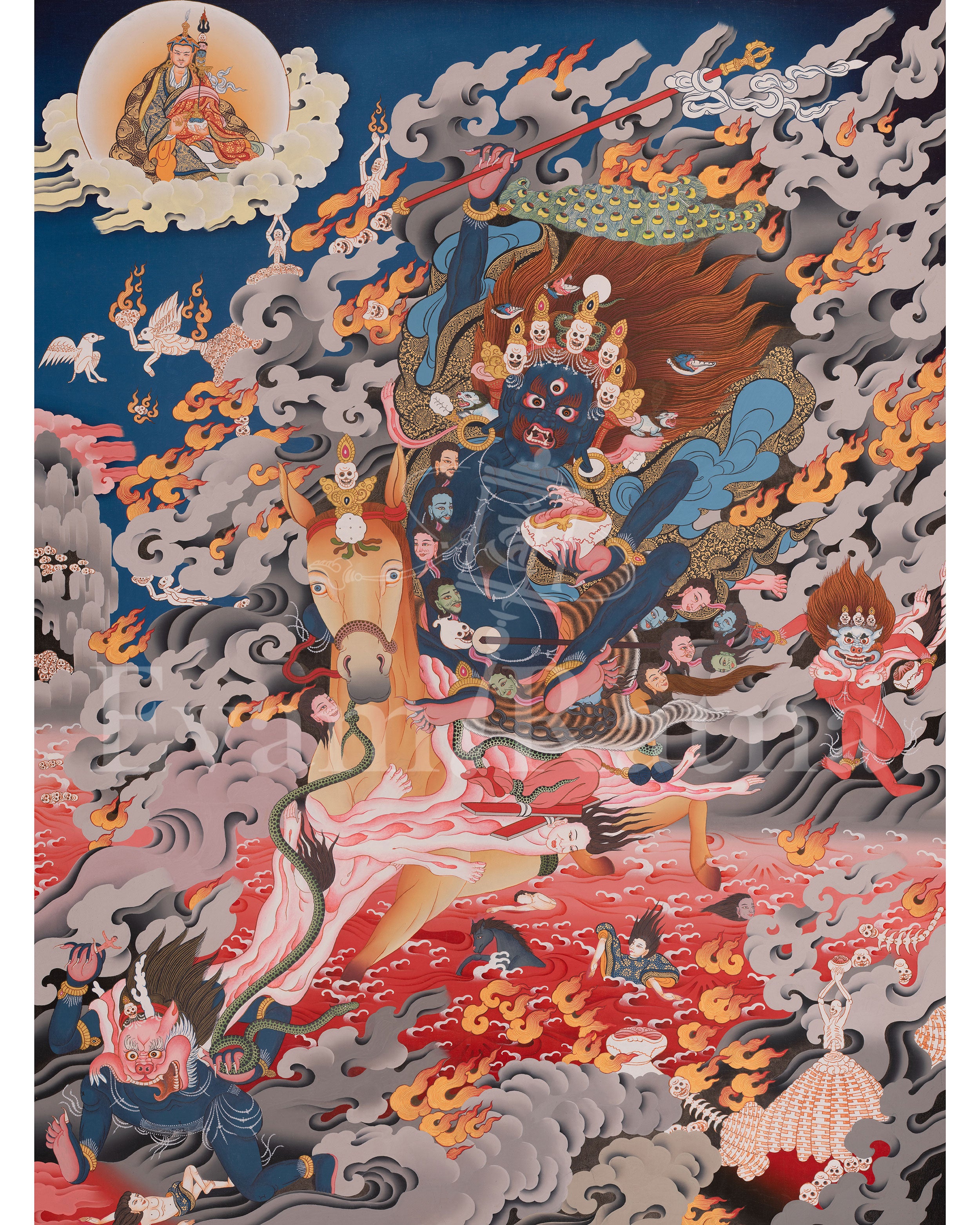 Palden Lhamo Sacred Artwork 