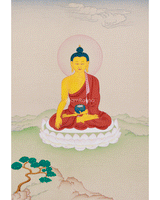 Thangka of Shakyamuni Buddha