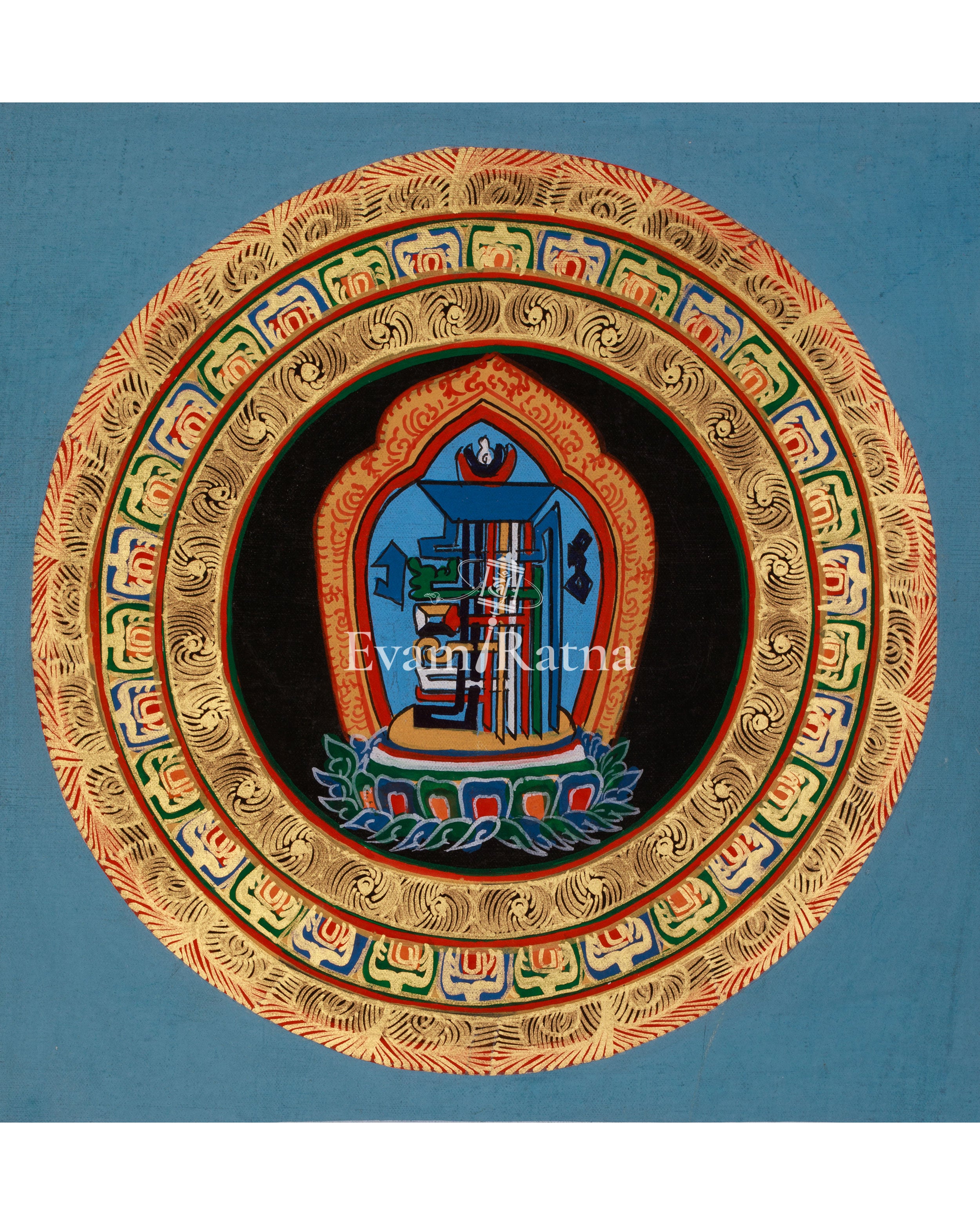 Spiritual Art of Kalachakra Mandala 