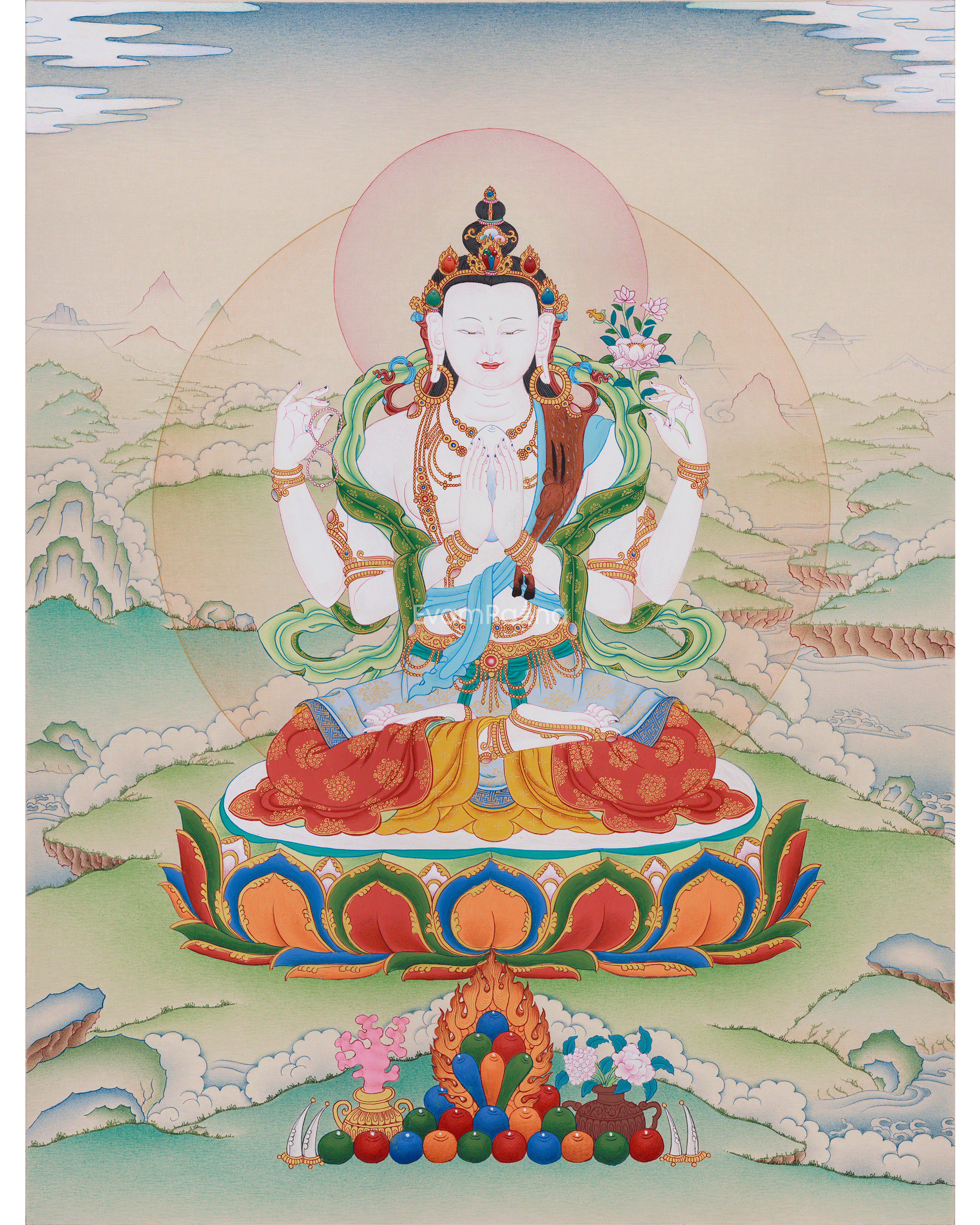 Avalokiteshvara Thangka