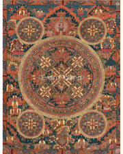 Traditional Buddha Mandala Art