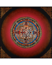 Divine Artwork of Kalachakra Mandala