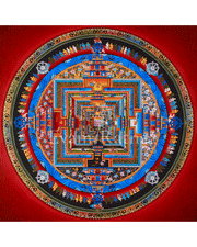 Traditional Tibetan mandala Art