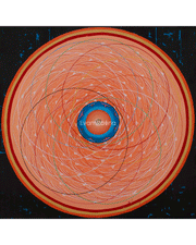 Himalayan Thangka of Mantra Mandala
