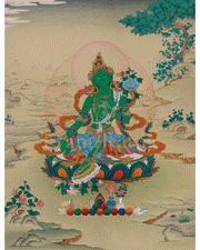 Sacred Green Tara Artwork | Compassion, Healing, and Protection Deity