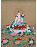 White Tara Thangka