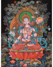 White Tara Sacred Artwork