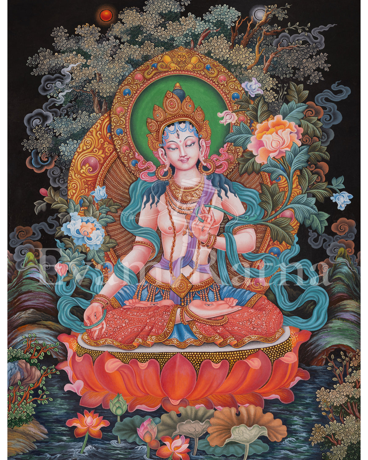 White Tara Sacred Artwork