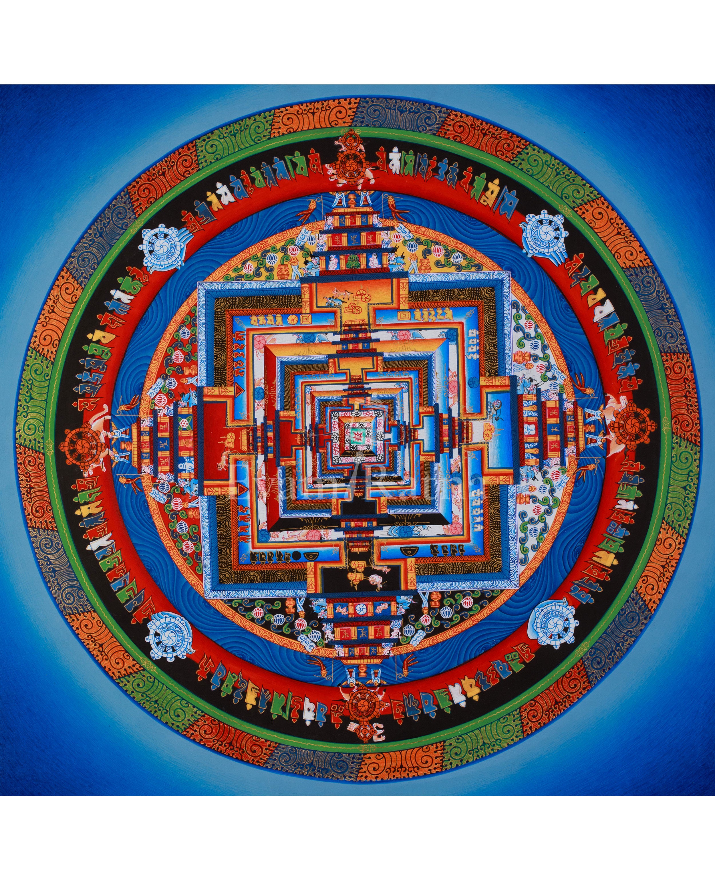 Kalachakra Mandala Sacred Art 