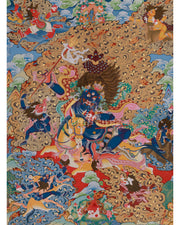 Palden Lhamo Spiritual Thangka 