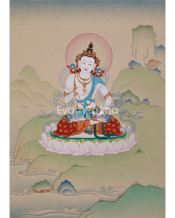 Sacred Thangka of Vajrasattva