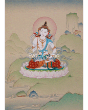 Sacred Thangka of Vajrasattva
