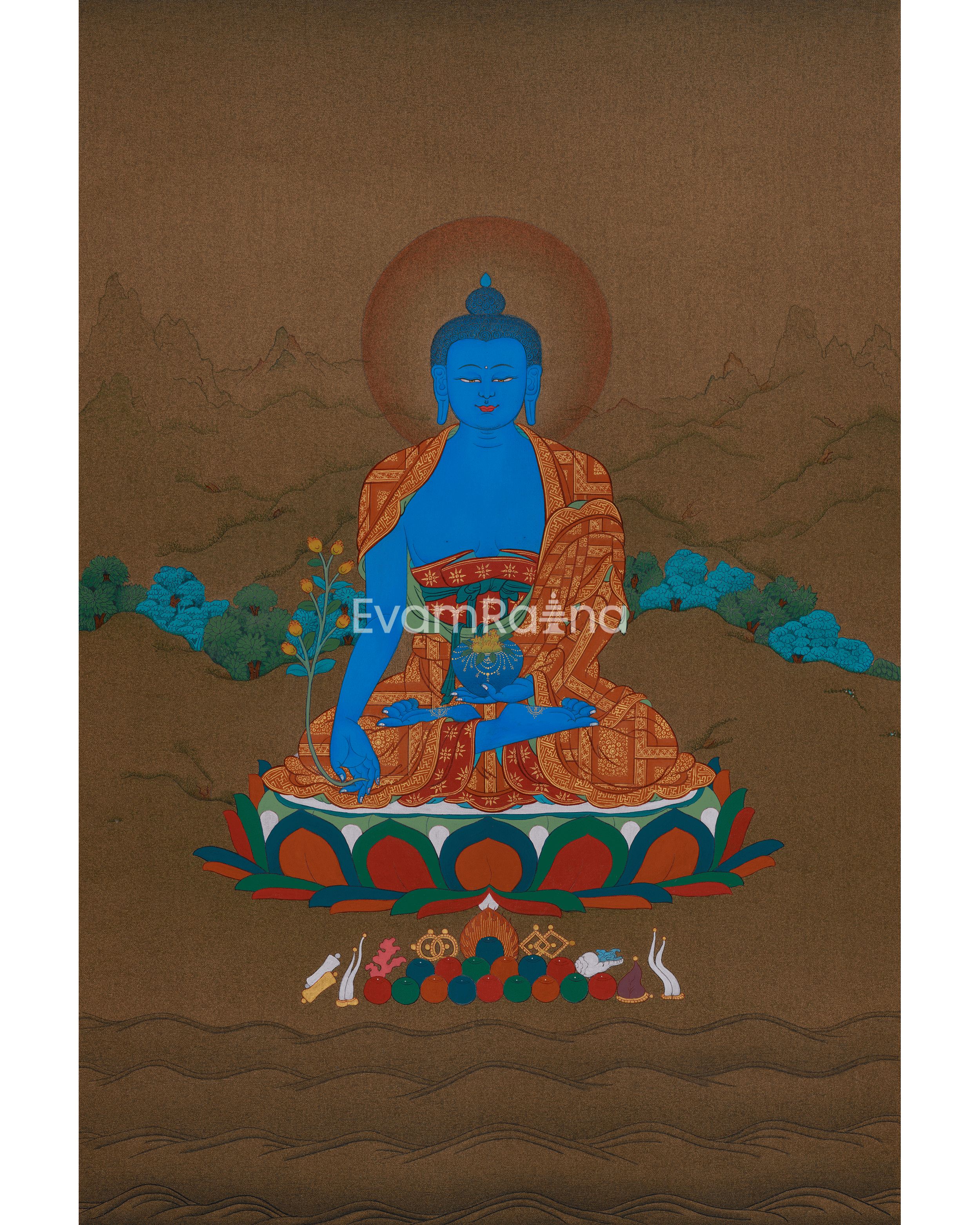 Medicine Buddha Sacred Art