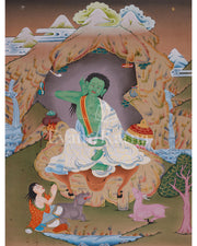 Milarepa Buddhist Art 