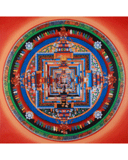 Buddhist Art Of Kalachakra Mandala