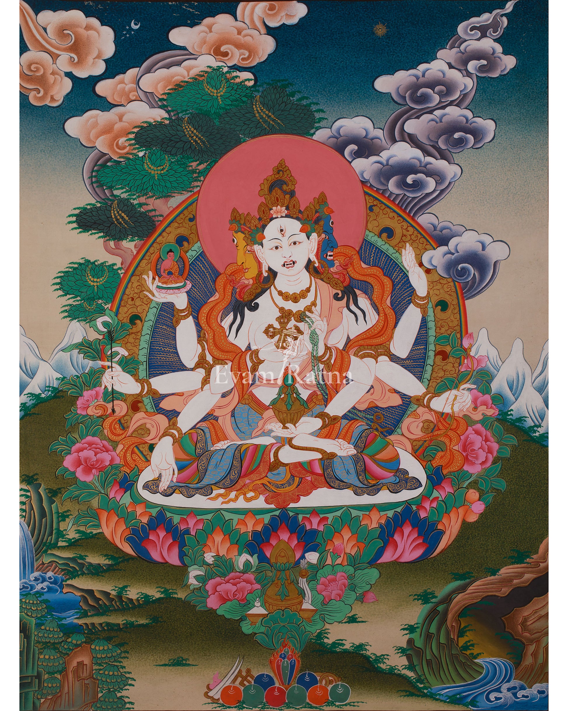 Traditional Thangka of Namgyalma