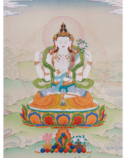  Chenrezig Thangka