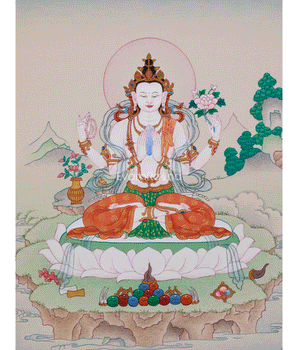 Chenrezig Thanka