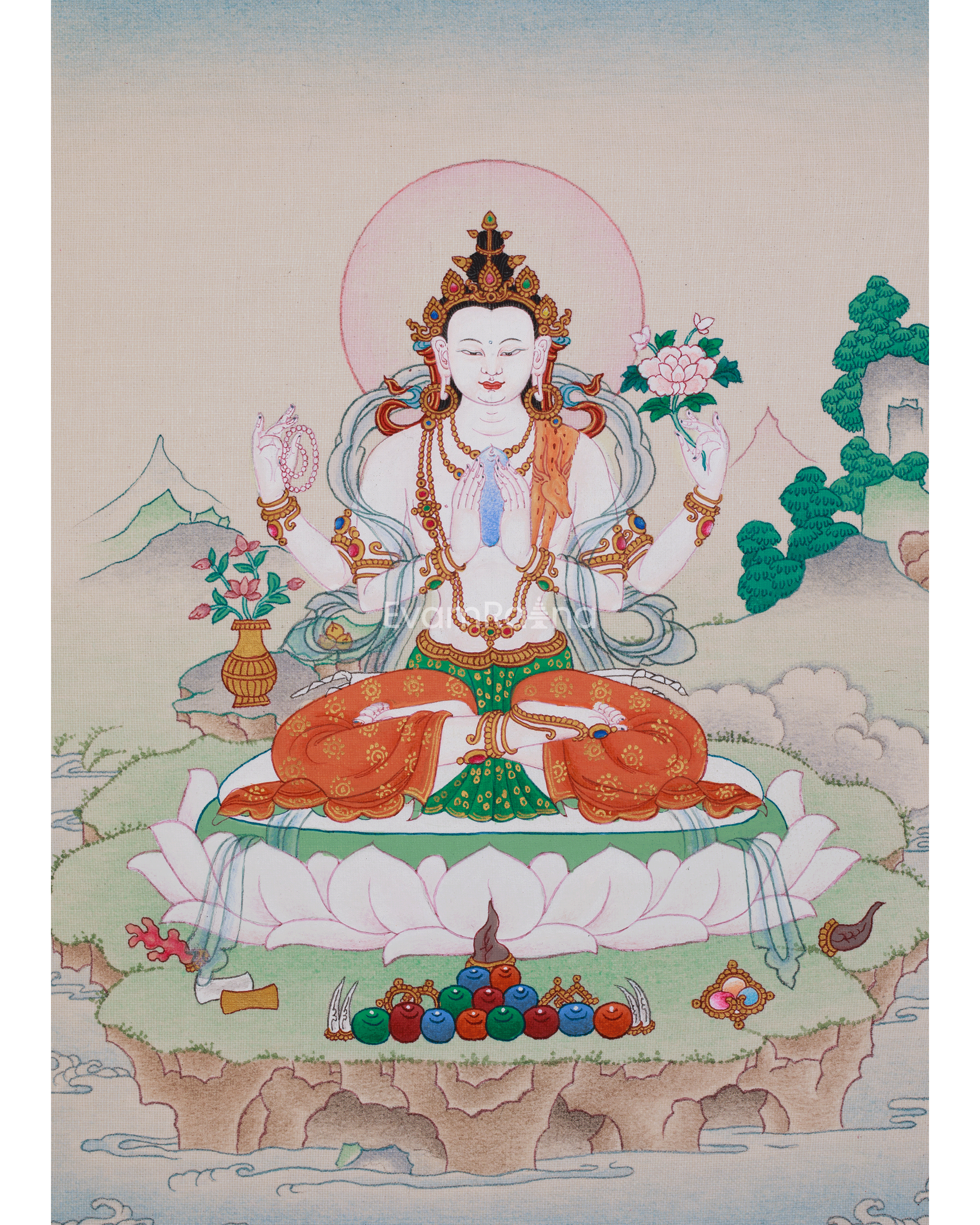Chenrezig Thanka