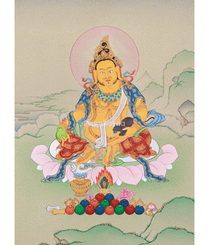 Dzambhala Thangka