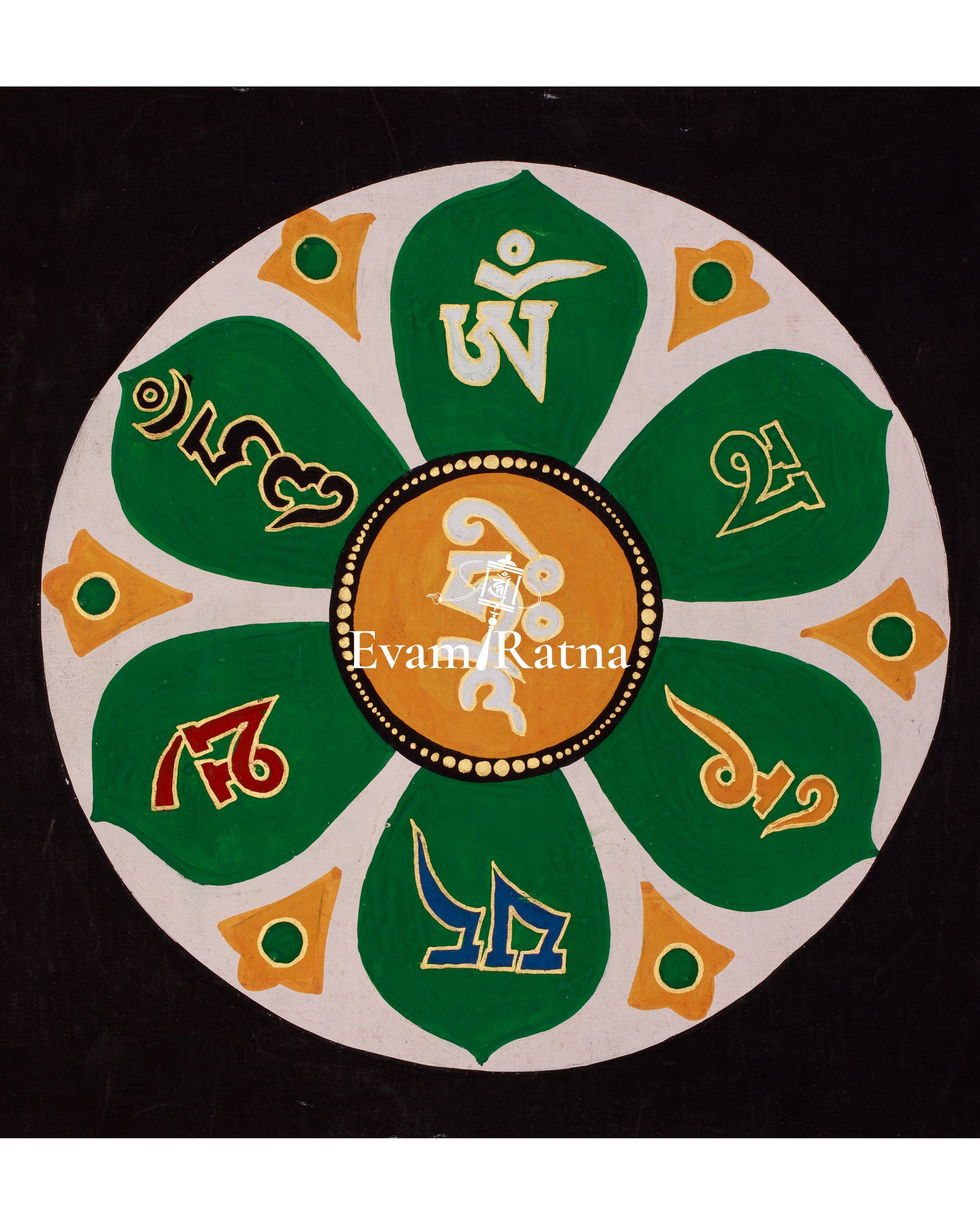 Spiritual Art of Mantra Mandala