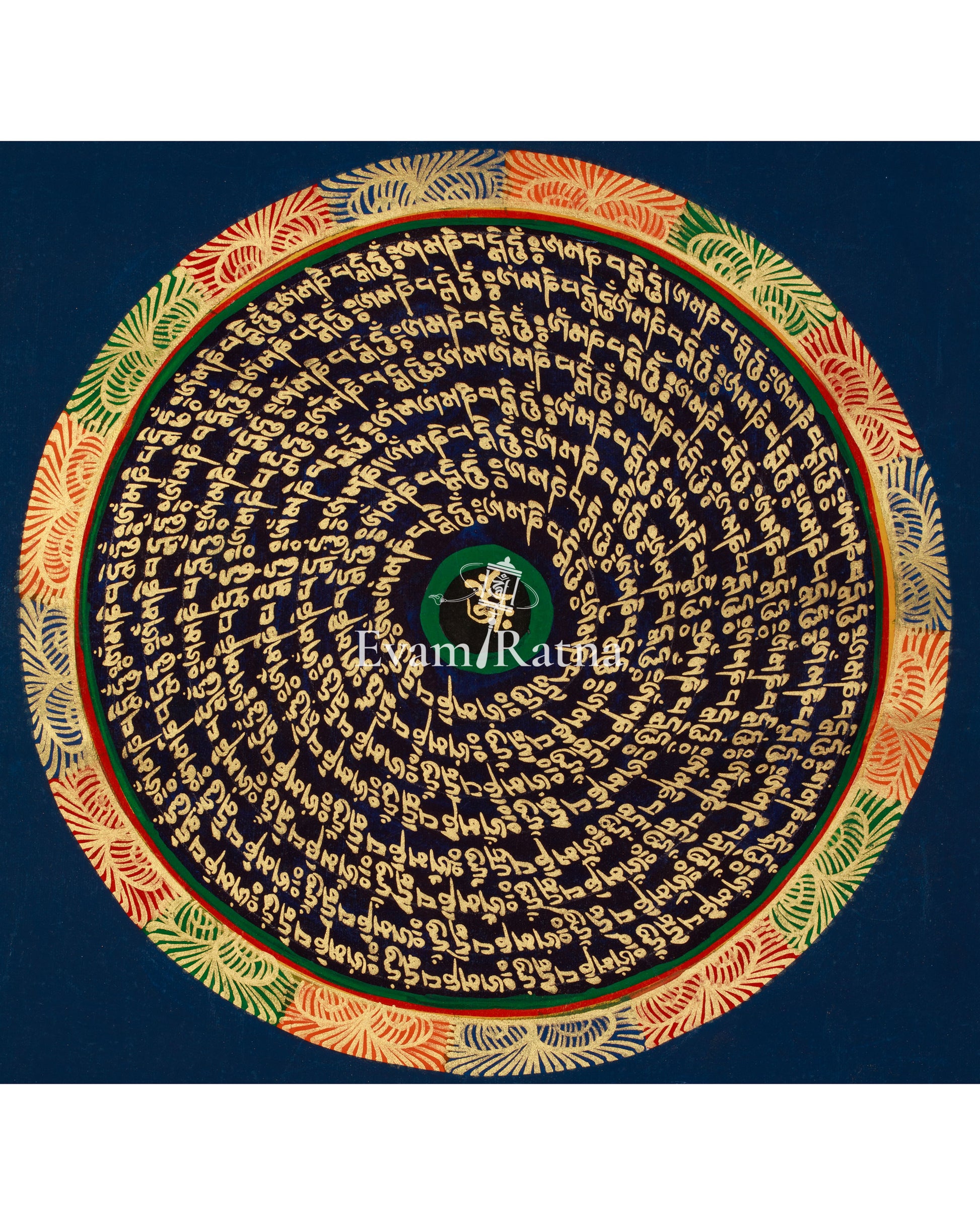Divine Mantra Mandala Art