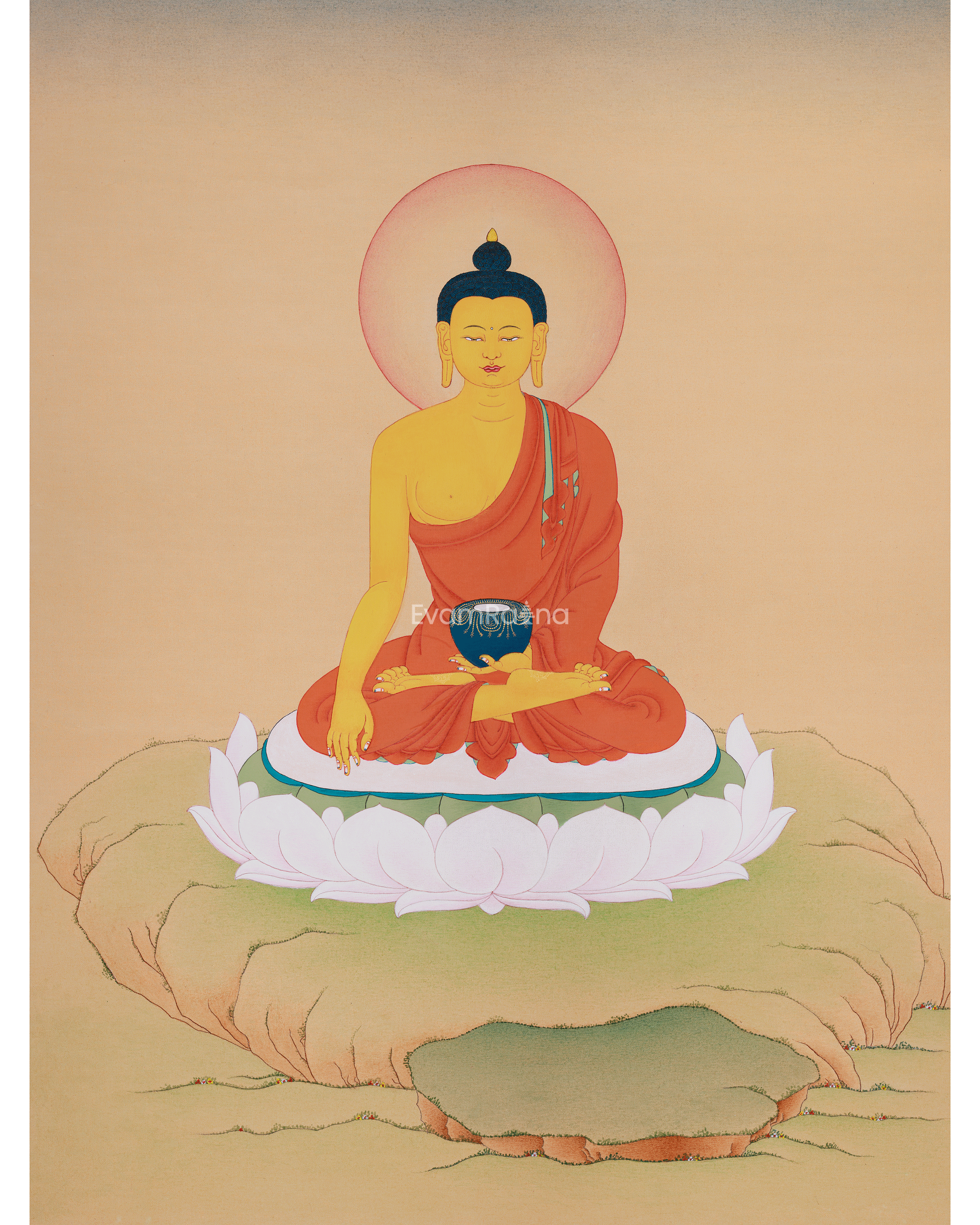 Gautama Buddha Painting