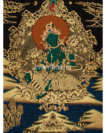 Mother Green Tara Healing Art