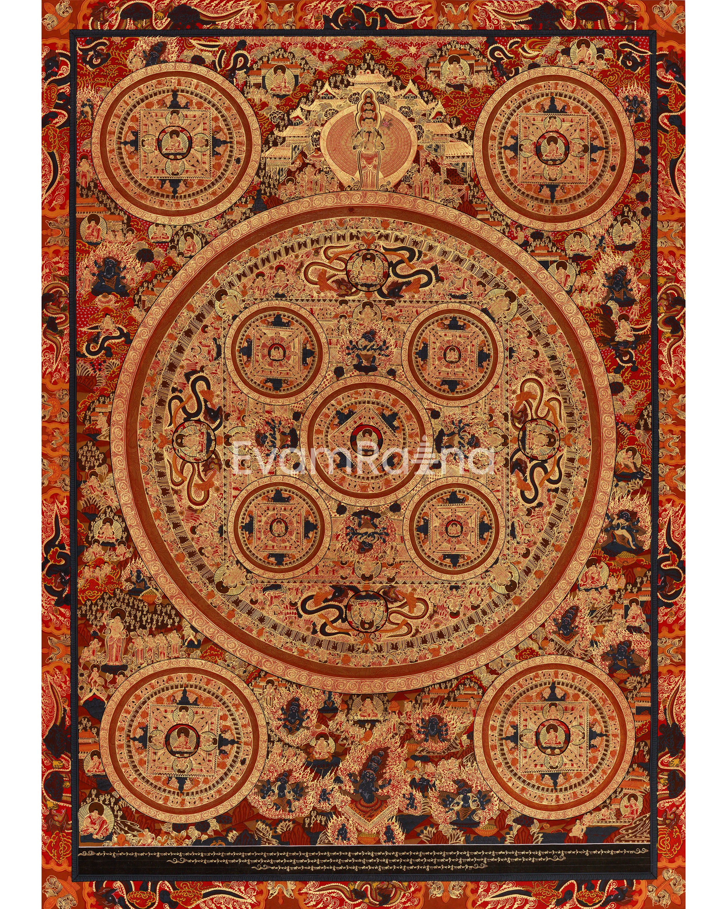 Divine Buddha Mandala | Timeless Symbol of Enlightened Wisdom