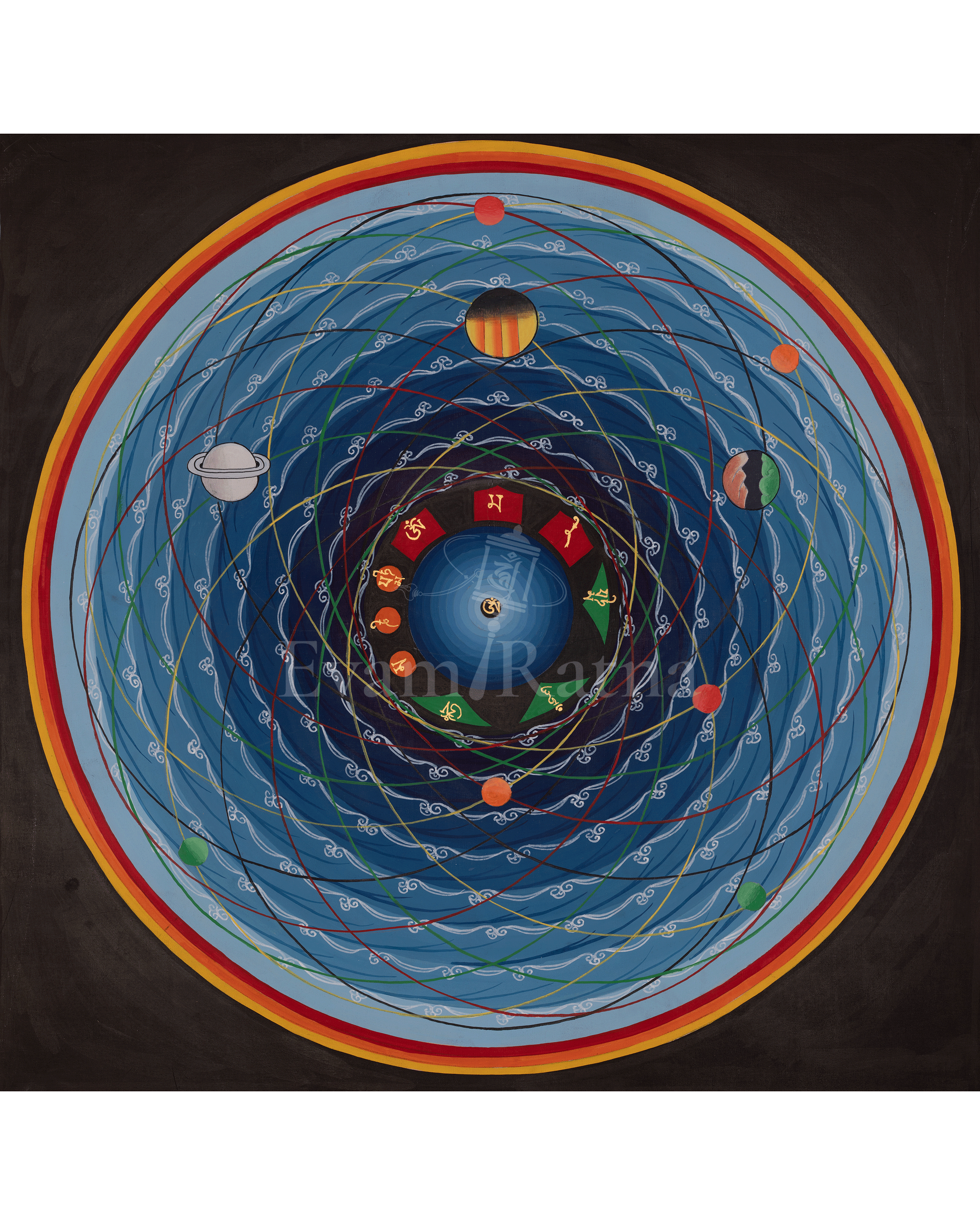 Sacred Mantra Mandala 