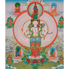 1000 Armed Chenrezig Sacred Artwork