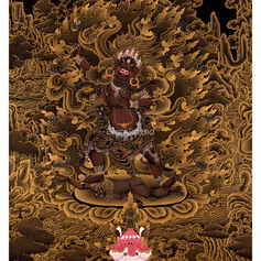 Wrathful Ekajati Canvas Print