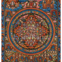 Buddha Mandala Tibetan Art 