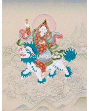 Tsheringma Longevity Goddess Thangka