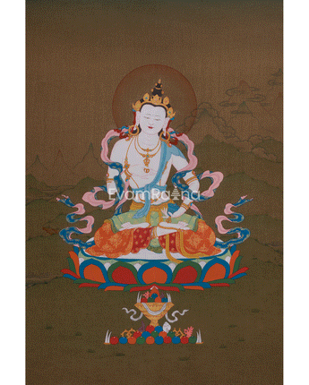 Hand Painted Vajrasattva Thangka