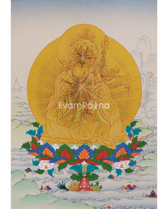 Himalayan Guru Rinpoche Painting
