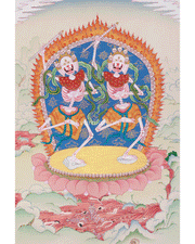 Chitipati Thangka