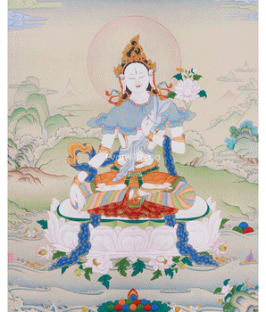 Healing Bodhisattva White Tara