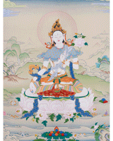 Healing Bodhisattva White Tara