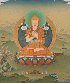 Tsongkhapa Canvas Print 